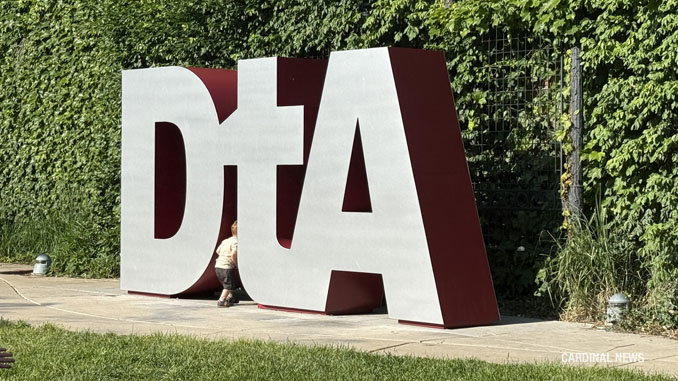 DtA sculpture at Harmony Park