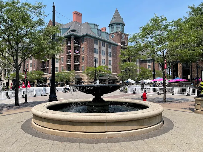 Harmony Park fountain and splash area